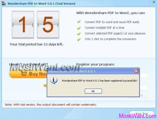 wondershare pdf editor registration code free